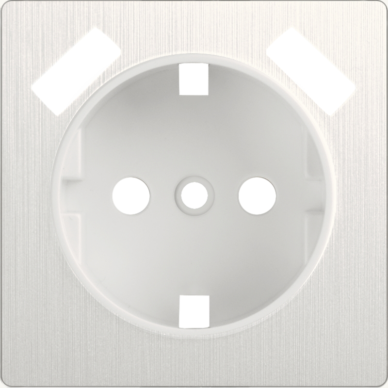 Лицевая панель для розетки IP20 с USB зарядкой. Цвет Перламутровый рифленый. Werkel (Веркель). Встраиваемые механизмы. WL13-USB-CP. a040891