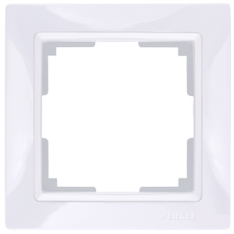 Рамка на 1 пост. Цвет Белый. Werkel (Веркель). Snabb basic. WL03-Frame-01 Белый. a036625