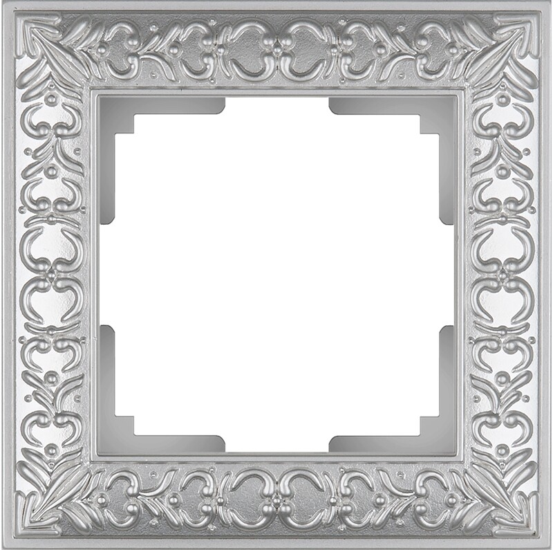 Рамка на 1 пост. Цвет Жемчужный. Werkel (Веркель). Antik. WL07-Frame-01 Жемчужный. a031782