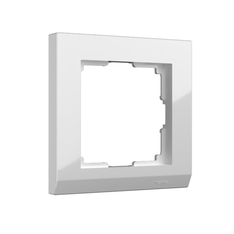 Рамка на 1 пост. Цвет Белый. Werkel (Веркель). Stark. WL04-Frame-01-white Белый. a028921
