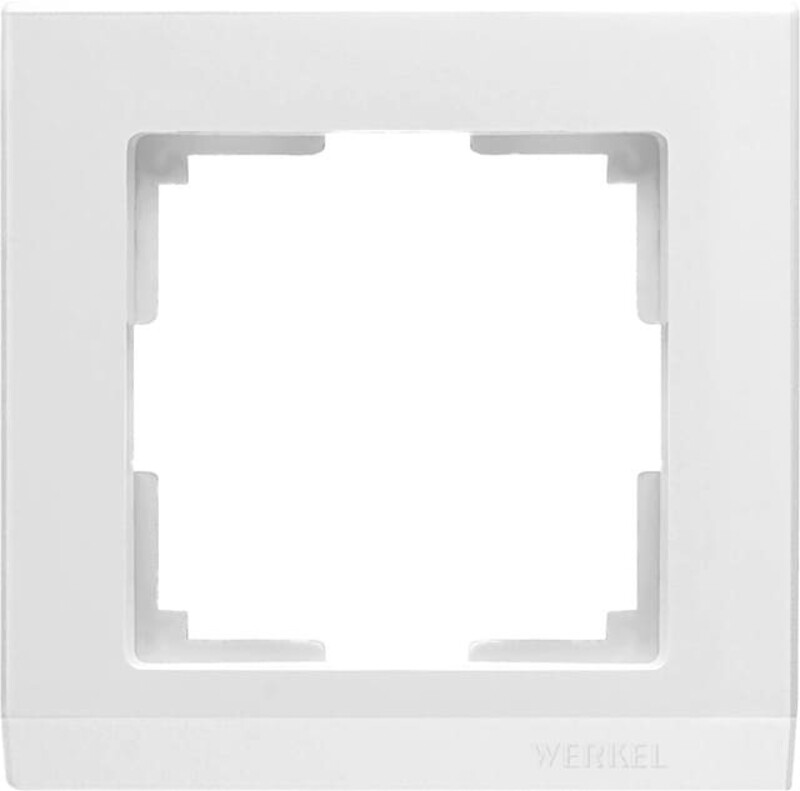 Рамка на 1 пост. Цвет Белый. Werkel (Веркель). Stark. W0011801 - a050919