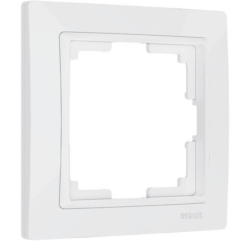 Рамка на 1 пост. Цвет Белый. Werkel (Веркель). Snabb basic. W0012001 - a051303