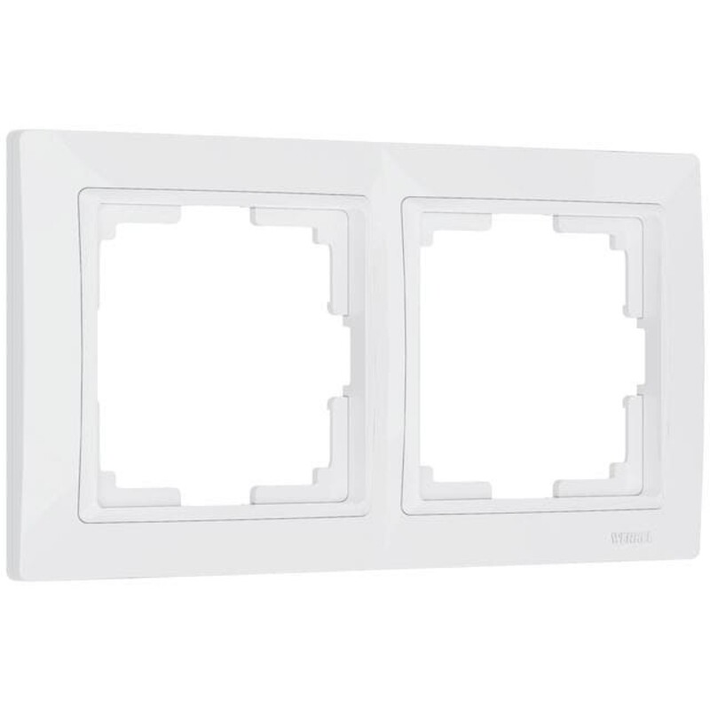 Рамка на 2 поста. Цвет Белый. Werkel (Веркель). Snabb basic. W0022001 - a051305